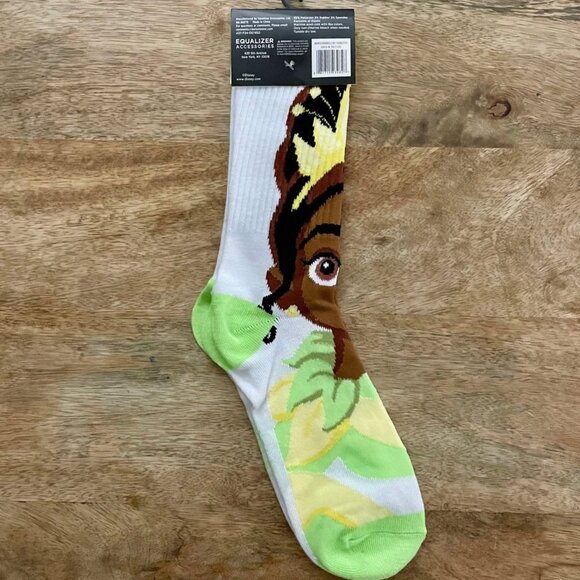 5/$20 NEW Adult Princess Tiana Socks - Picture 2 of 3